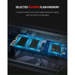 512GB SSD NVMe M.2 M-Key PCIe Gen3x4 Form Factor 2280